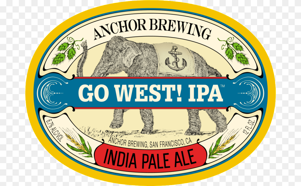 Go West Ipa Anchor Go West Ipa Logo, Baby, Person Free Png Download