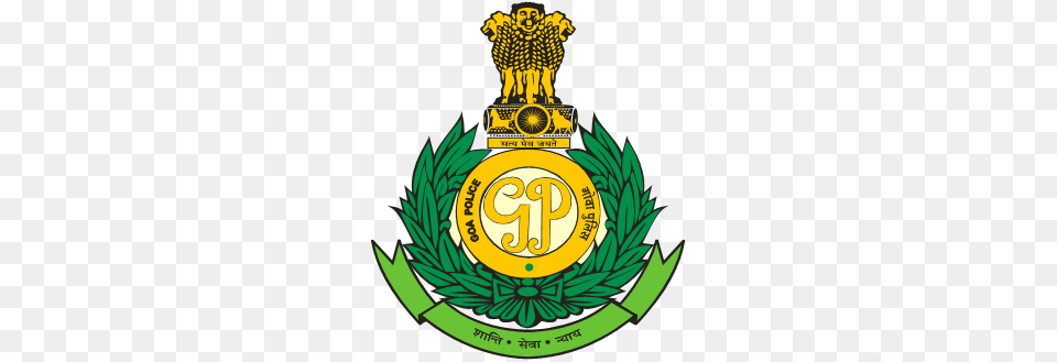 Goa Police, Badge, Logo, Symbol, Emblem Png
