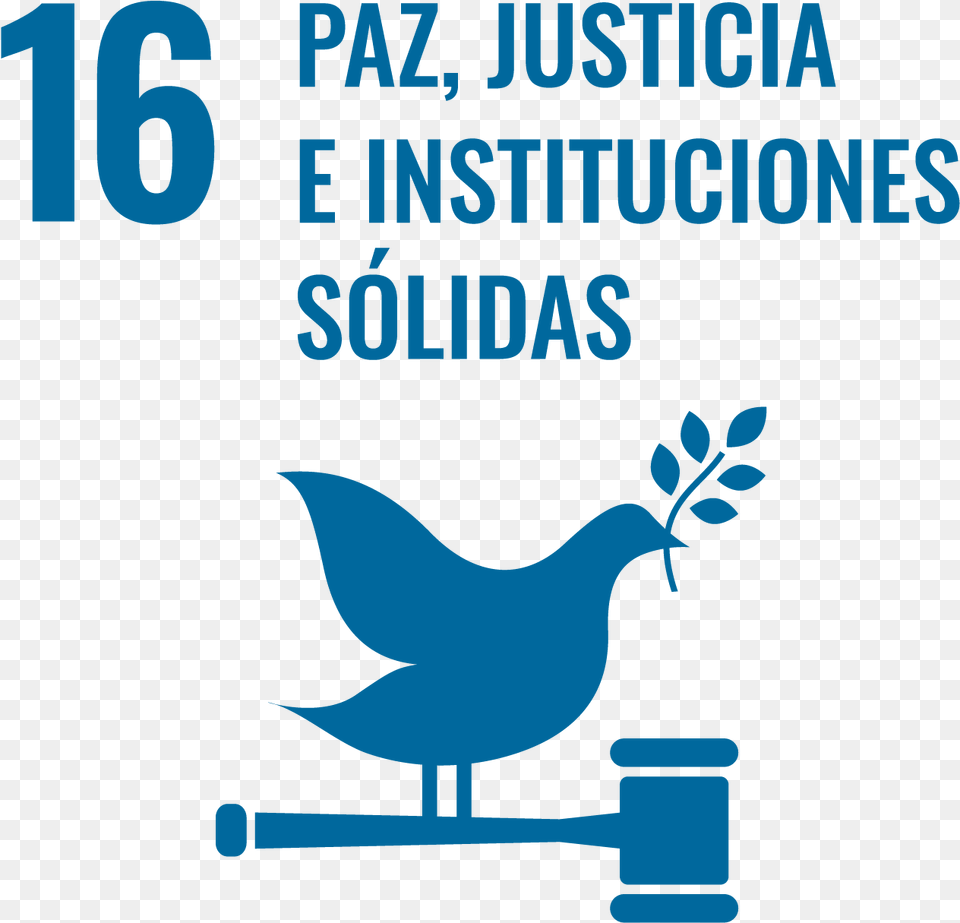 Goal 16 Peace Justice And Strong Institutions, Text, Animal, Bird, Jay Free Transparent Png