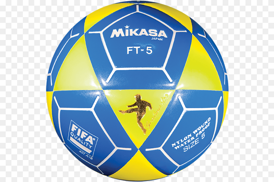 Goal Master Soccer Ft5 Yellow Royal Ball Mikasa, Football, Soccer Ball, Sport, Adult Free Png