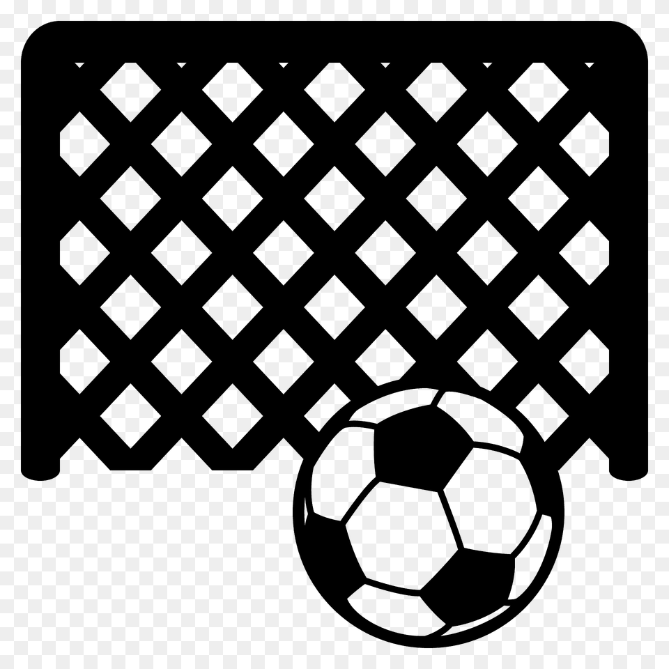 Goal Net Emoji Clipart, Ball, Football, Soccer, Soccer Ball Free Transparent Png