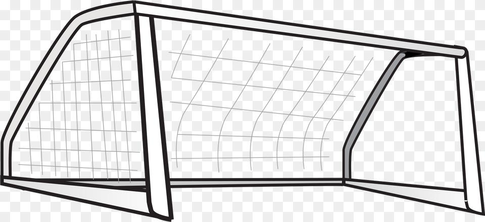 Goal Post Clipart Panda Background Soccer Goal Clipart, Fence, Blackboard Free Transparent Png