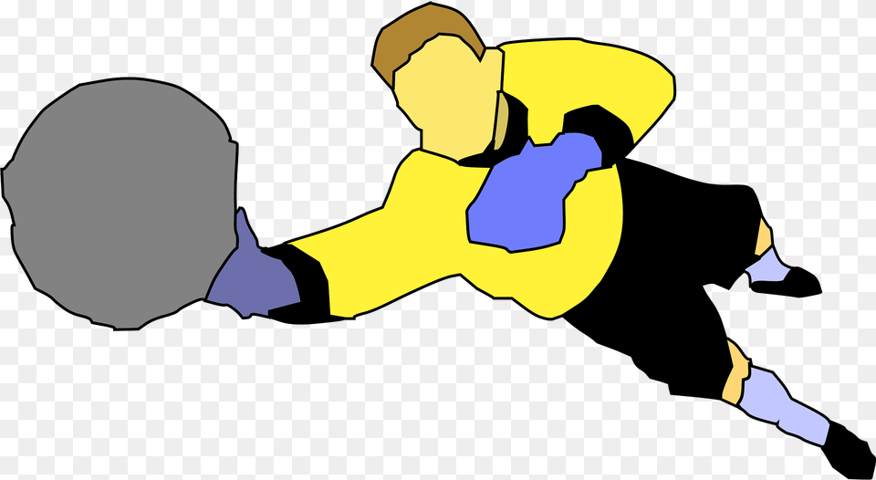 Goalkeeper Clipart, Baby, Person, Kicking Png Image