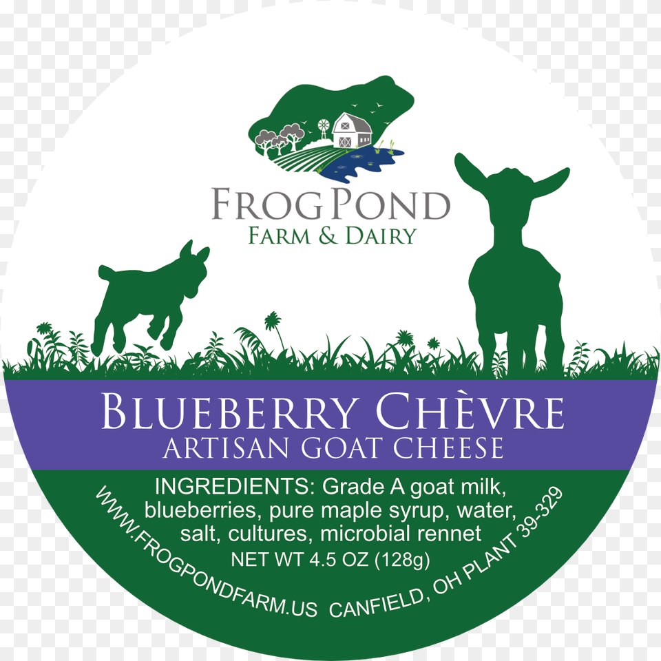 Goat Cheese Chevre Blueberry 45 Oz Market Wagon Kennel Club, Animal, Bear, Mammal, Wildlife Free Transparent Png