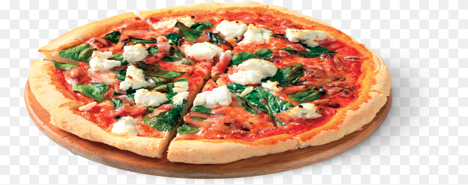 Goat Cheese Real Italian Pizza, Food, Food Presentation Png Image