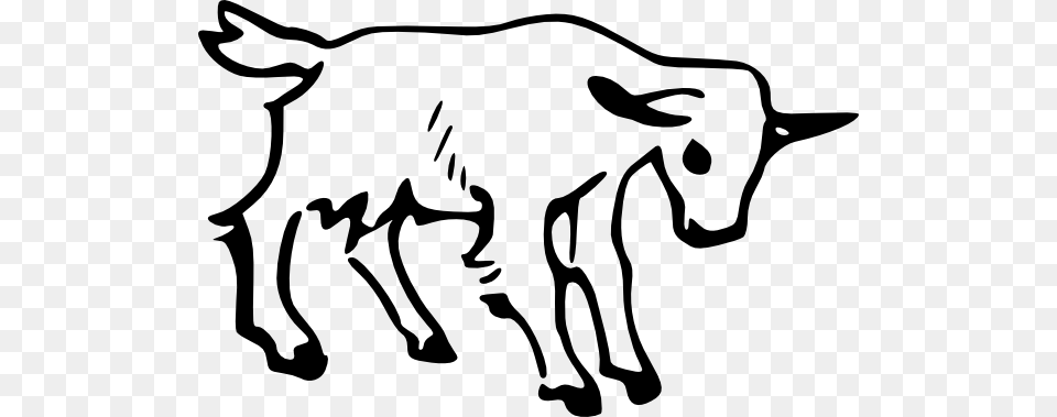 Goat Clip Art, Livestock, Animal, Mammal, Bull Free Png Download