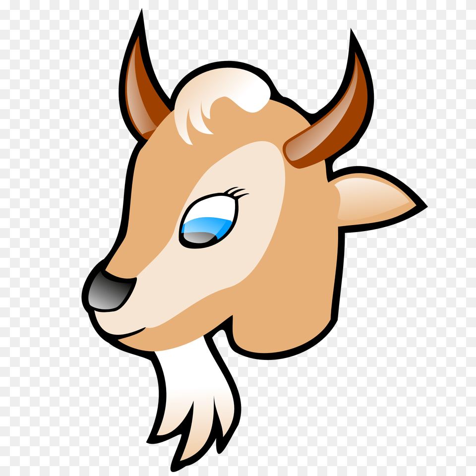 Goat Clip Art, Livestock, Animal, Bull, Mammal Free Png