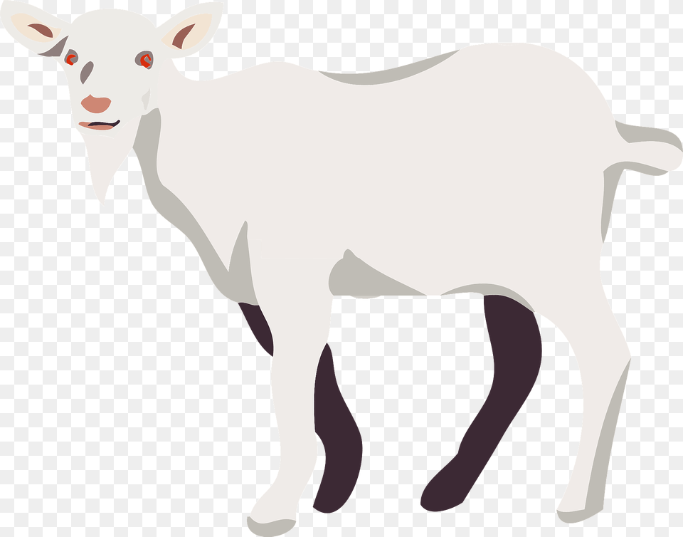 Goat Clipart, Livestock, Animal, Mammal, Cattle Png Image
