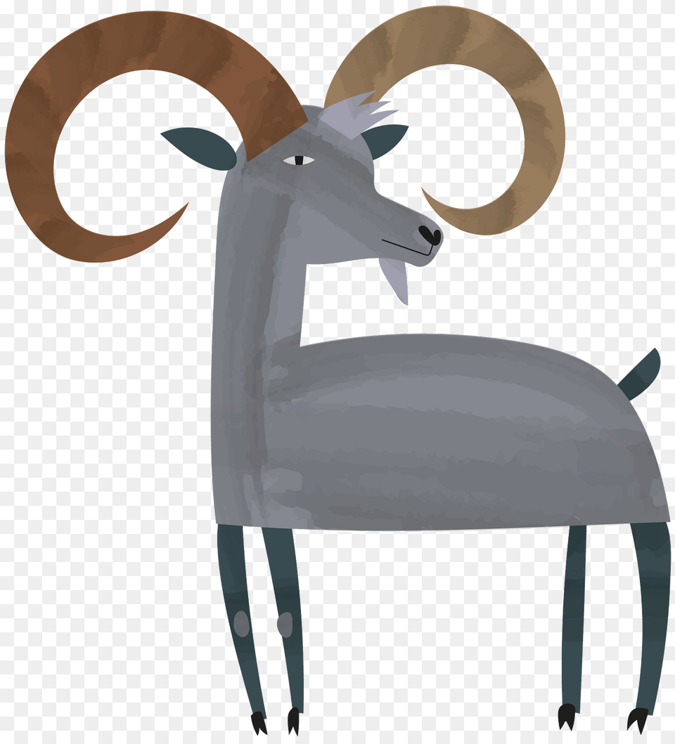 Goat Clipart, Animal, Mammal, Fish, Sea Life Png Image