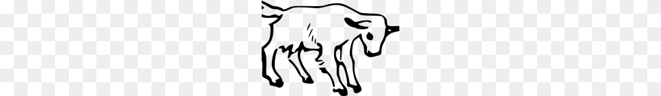 Goat Clipart Black And White Boer Goat Clipart Black, Gray Png Image