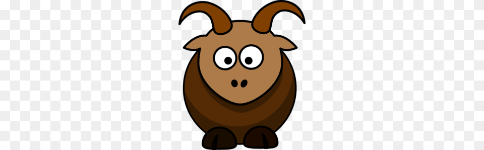 Goat Clipart Brown, Snout, Animal, Bear, Mammal Png Image