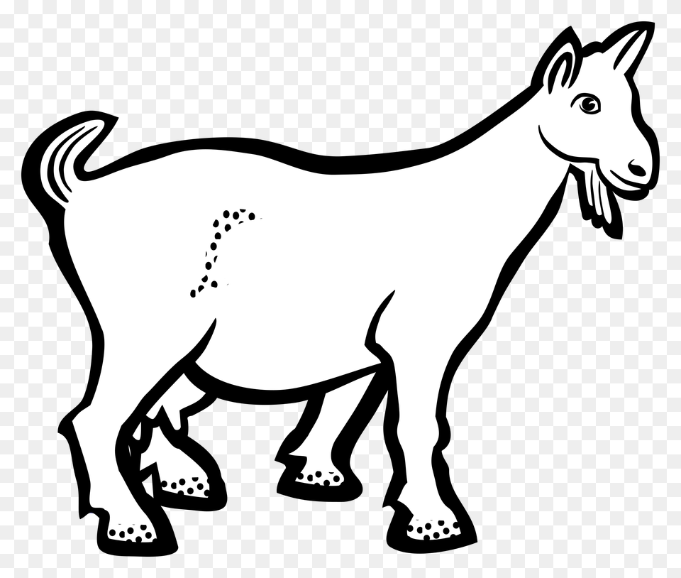Goat Clipart Club, Animal, Kangaroo, Mammal, Stencil Png Image