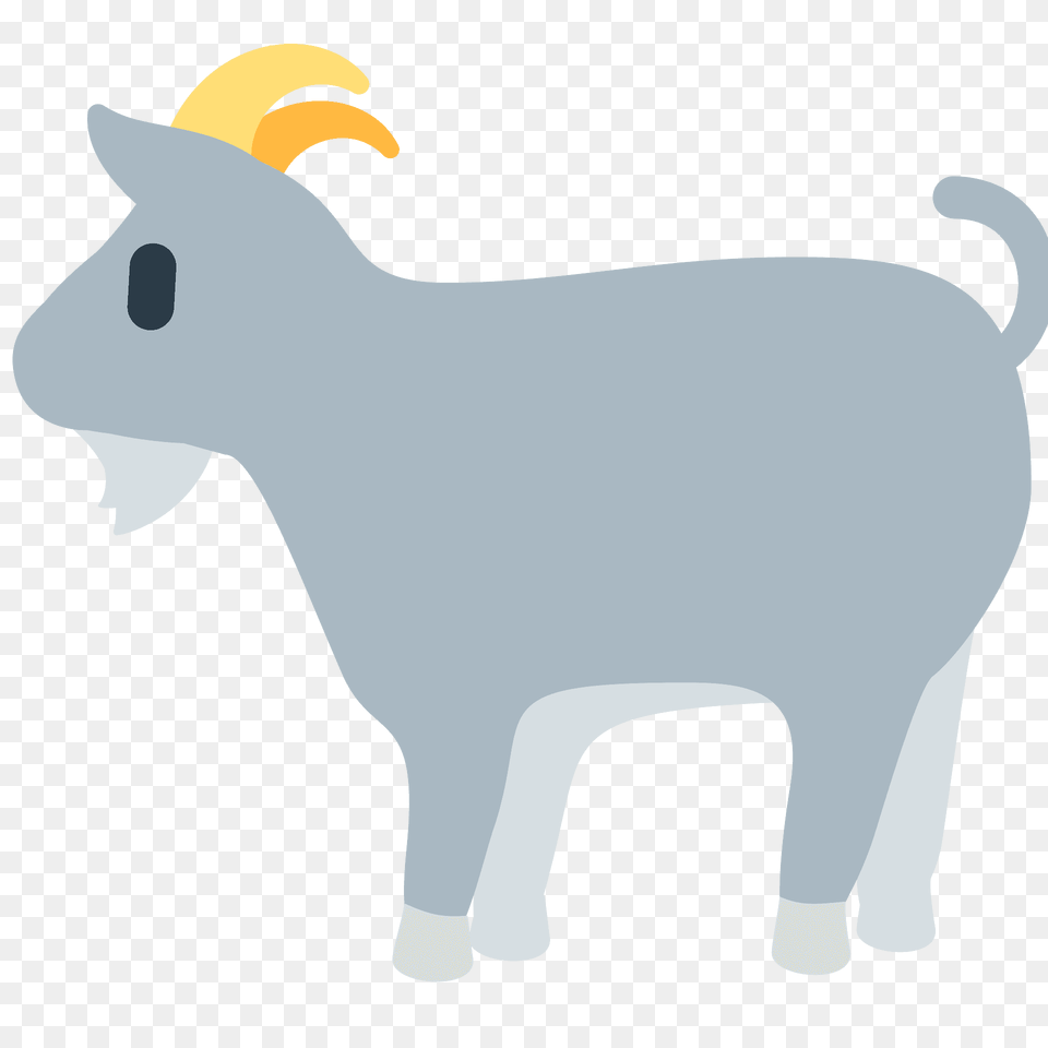Goat Emoji Clipart, Livestock, Animal, Mammal, Bear Png Image