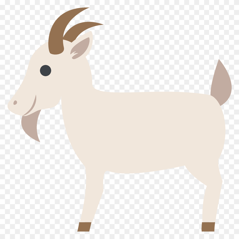 Goat Emoji Clipart, Livestock, Animal, Mammal, Pig Png