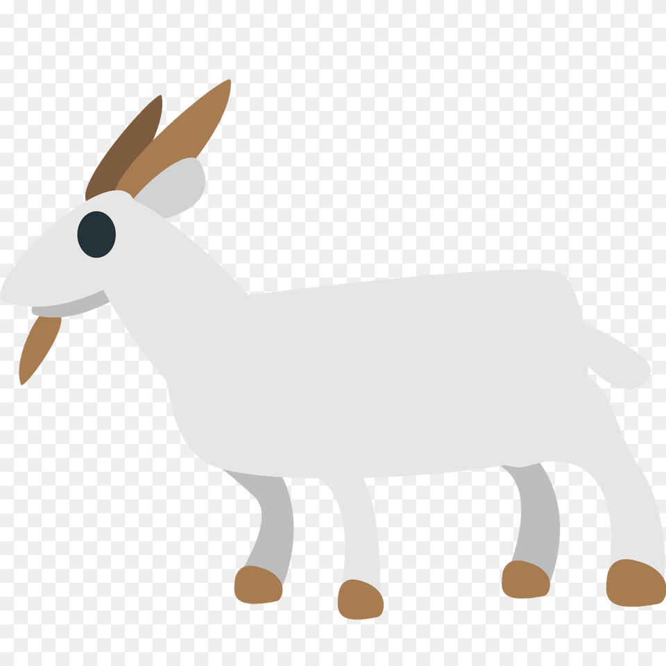 Goat Emoji Clipart, Animal, Mammal, Kangaroo, Rabbit Png Image