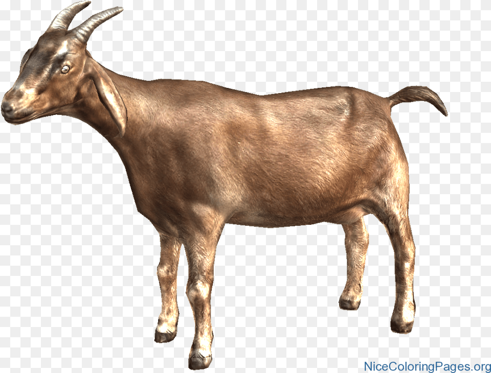 Goat Emoji Transparent Background Goat Clipart, Livestock, Animal, Mammal, Antelope Png