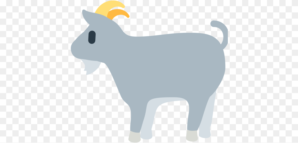Goat Emoji Transparent Clipart Animated Goat Emoji, Livestock, Animal, Mammal, Baby Png Image
