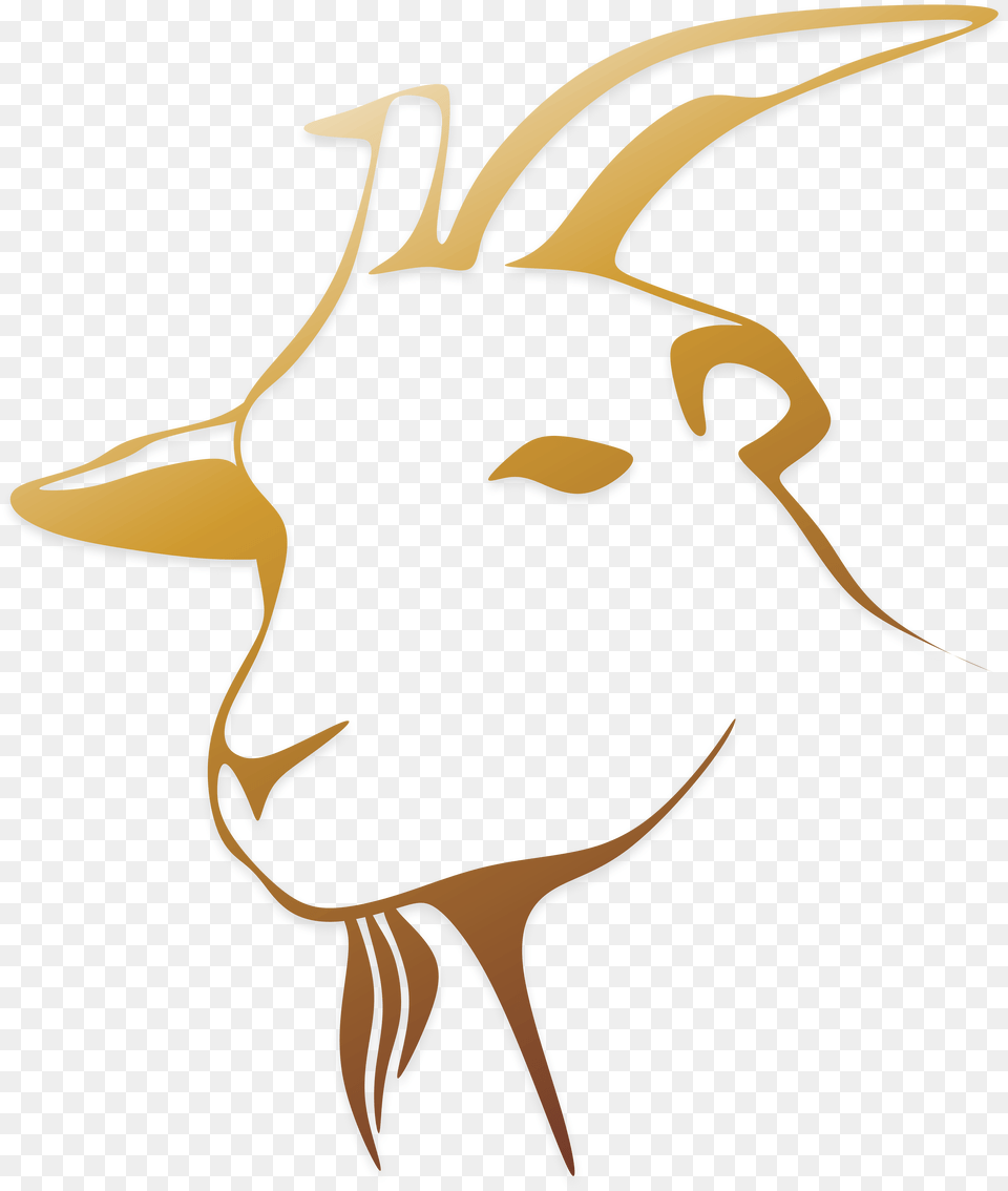 Goat Face Vector, Antler, Animal, Fish, Sea Life Png