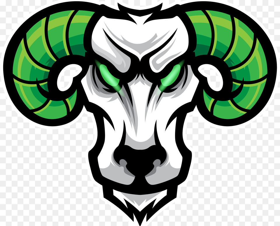 Goat Fantasy Football Logo Image Cool Fantasy Football Logos, Livestock, Person, Animal, Mammal Free Png Download