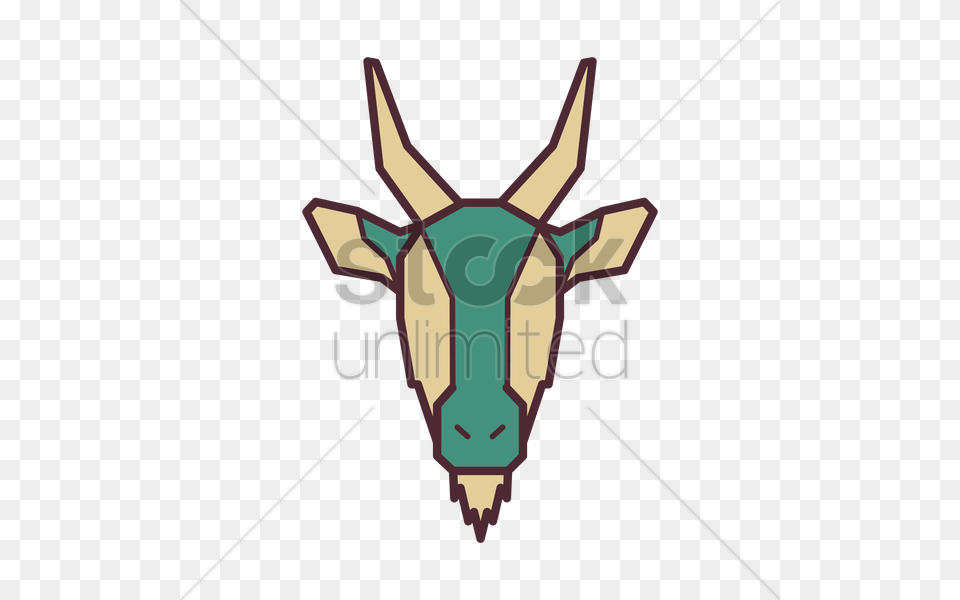 Goat Head Vector Image, Animal, Wildlife, Mammal, Fish Png