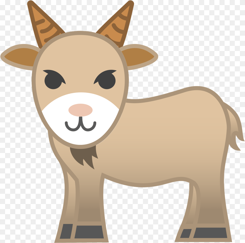 Goat Icon Emoji Salad Egg, Livestock, Animal, Mammal, Bear Free Png