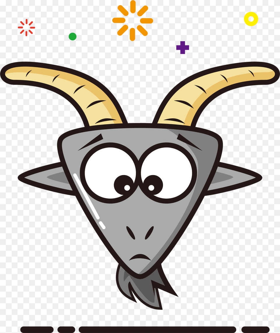 Goat Mbe Cartoon Cute And Vector Image Vector Graphics, Animal, Fish, Sea Life, Shark Free Png