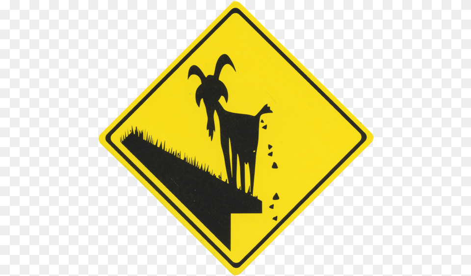 Goat Old Country Market Parksville Roof Sheep Goats On Roof Coombs, Sign, Symbol, Road Sign, Animal Free Png