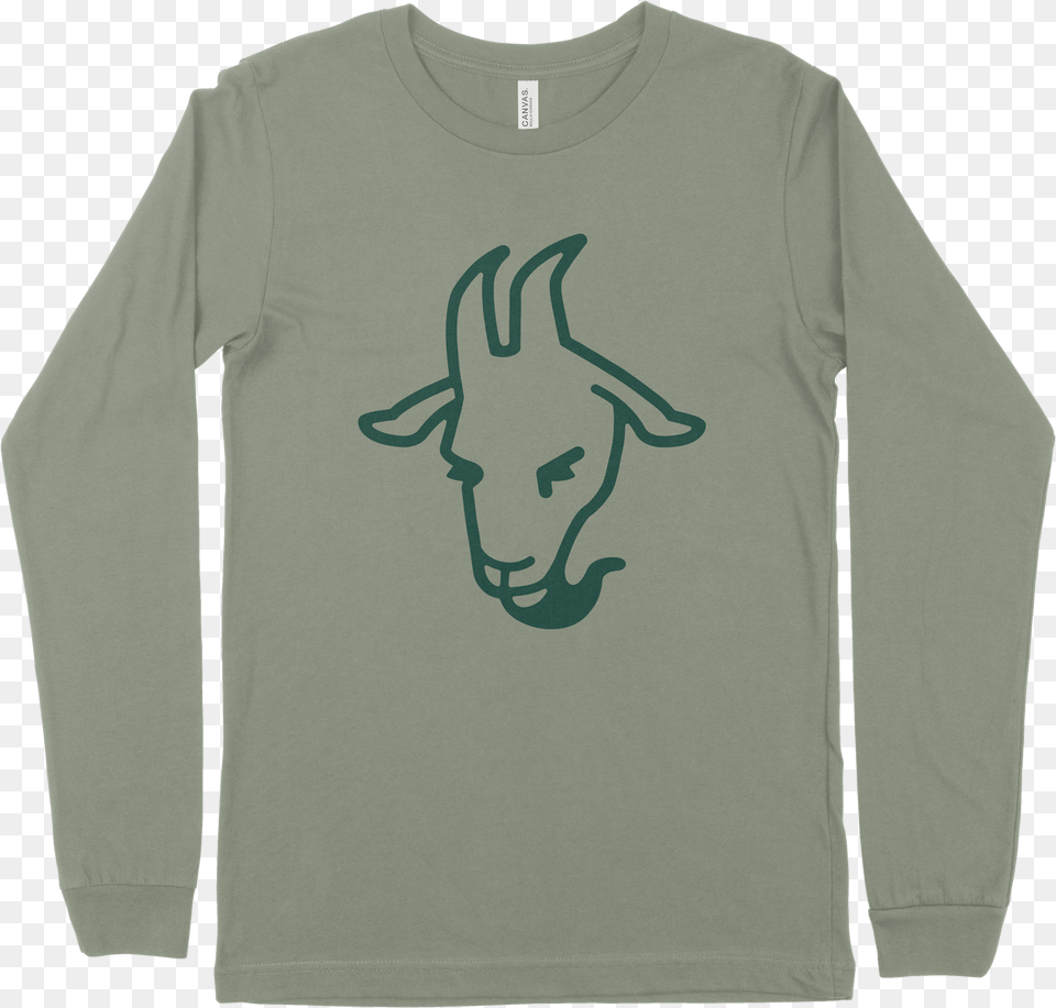 Goat Patch Icon Light Green Long Sleeve U2014 Colorado Springs Brewery Brewing Company, Clothing, Long Sleeve, T-shirt, Electronics Free Transparent Png