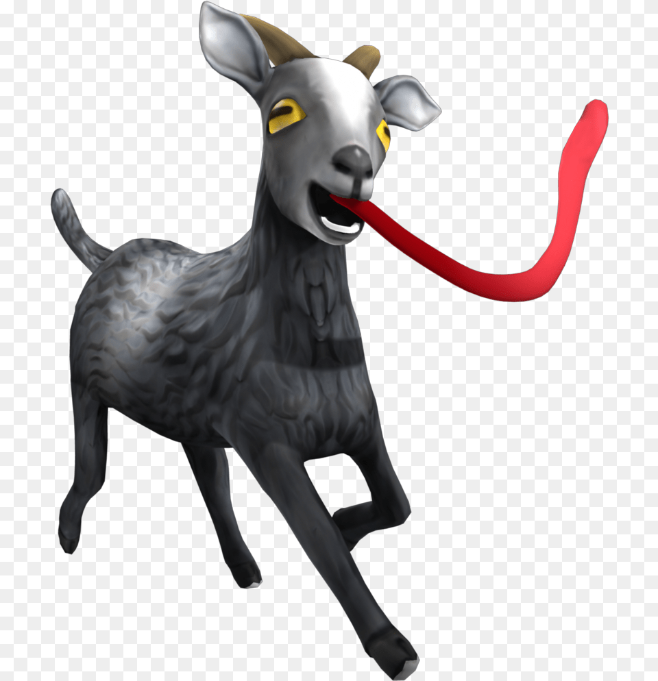 Goat Render Goat Simulator Goat, Animal, Antelope, Mammal, Wildlife Png Image