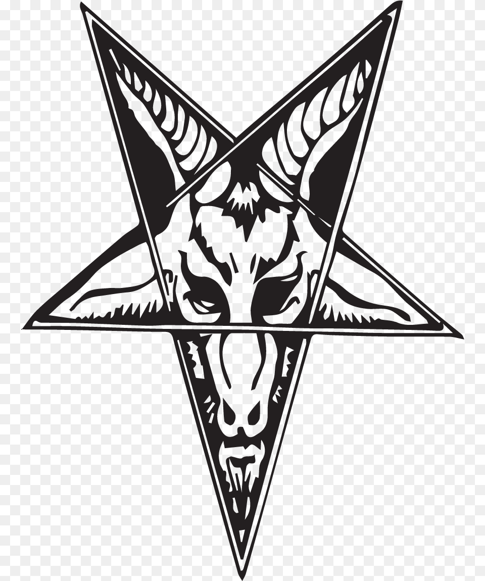 Goat Sign Of Devil, Symbol, Star Symbol, Logo Free Transparent Png