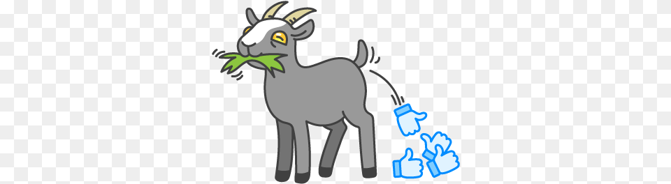 Goat Simulator Messages Sticker 6 Goat Simulator Ios Stickers, Livestock, Animal, Mammal, Canine Png Image