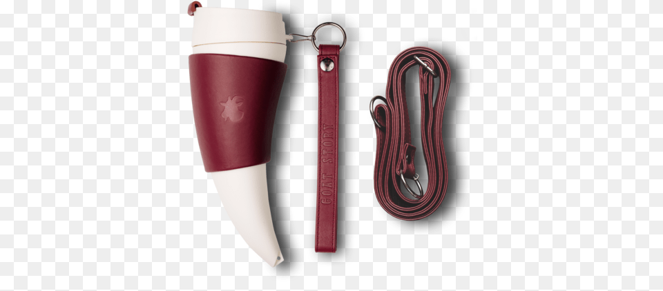 Goat Story Mug Bordo Goat Story Insulated Travel Coffee Mug Leather Holder, Accessories, Strap, Smoke Pipe, Cup Free Png Download