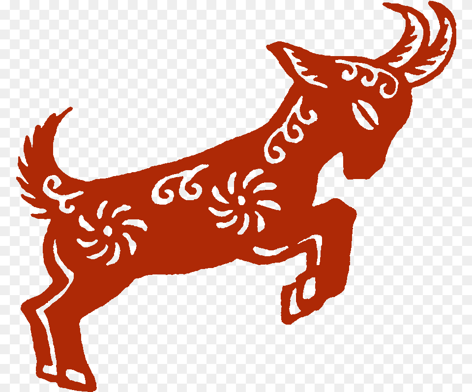 Goat Tattoo Mehndi Henna Idea Goat Chinese Zodiac, Person, Animal, Mammal Free Png