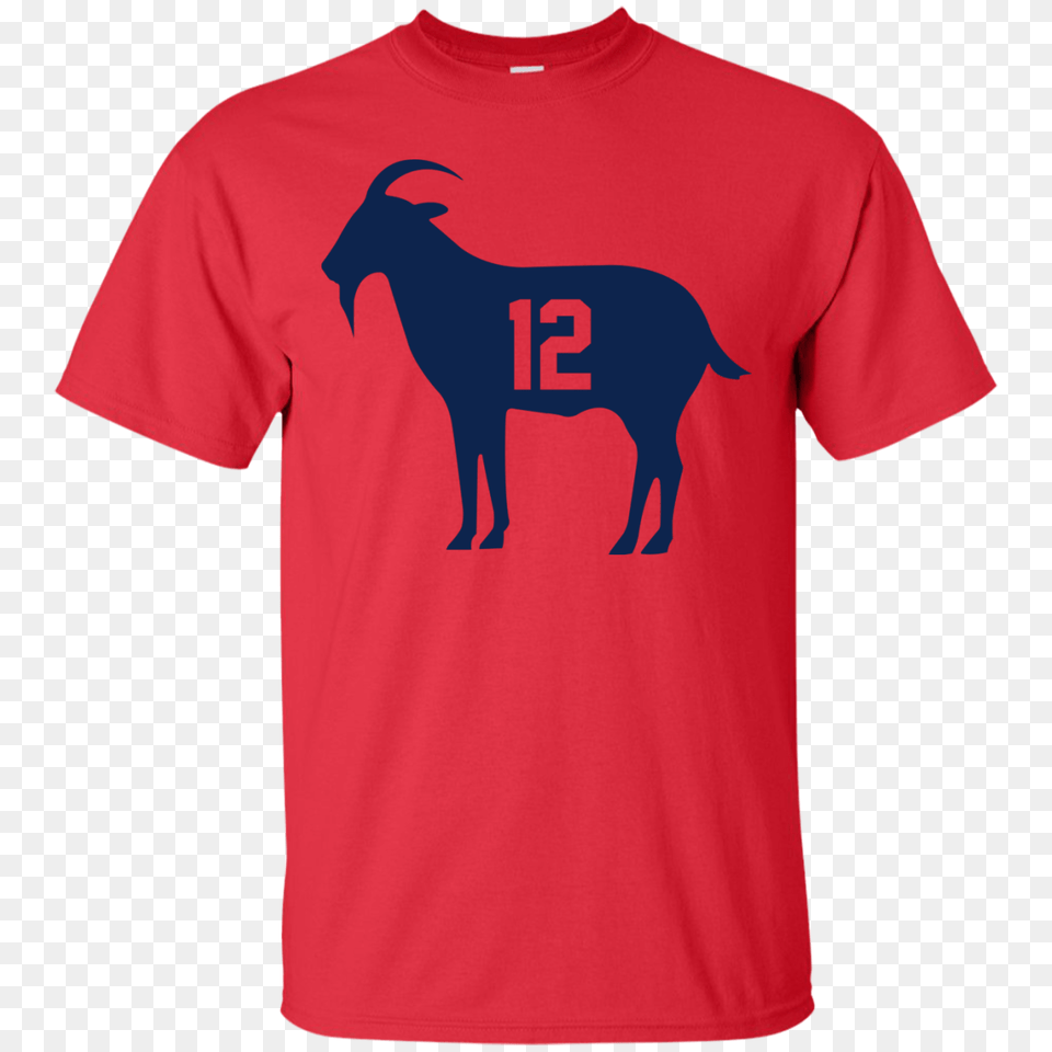 Goat Tb Tom Brady T Shirt Hoodies Tank Top, Clothing, T-shirt, Animal, Cattle Free Png Download