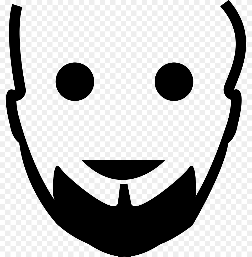 Goatee, Stencil, Smoke Pipe Free Png