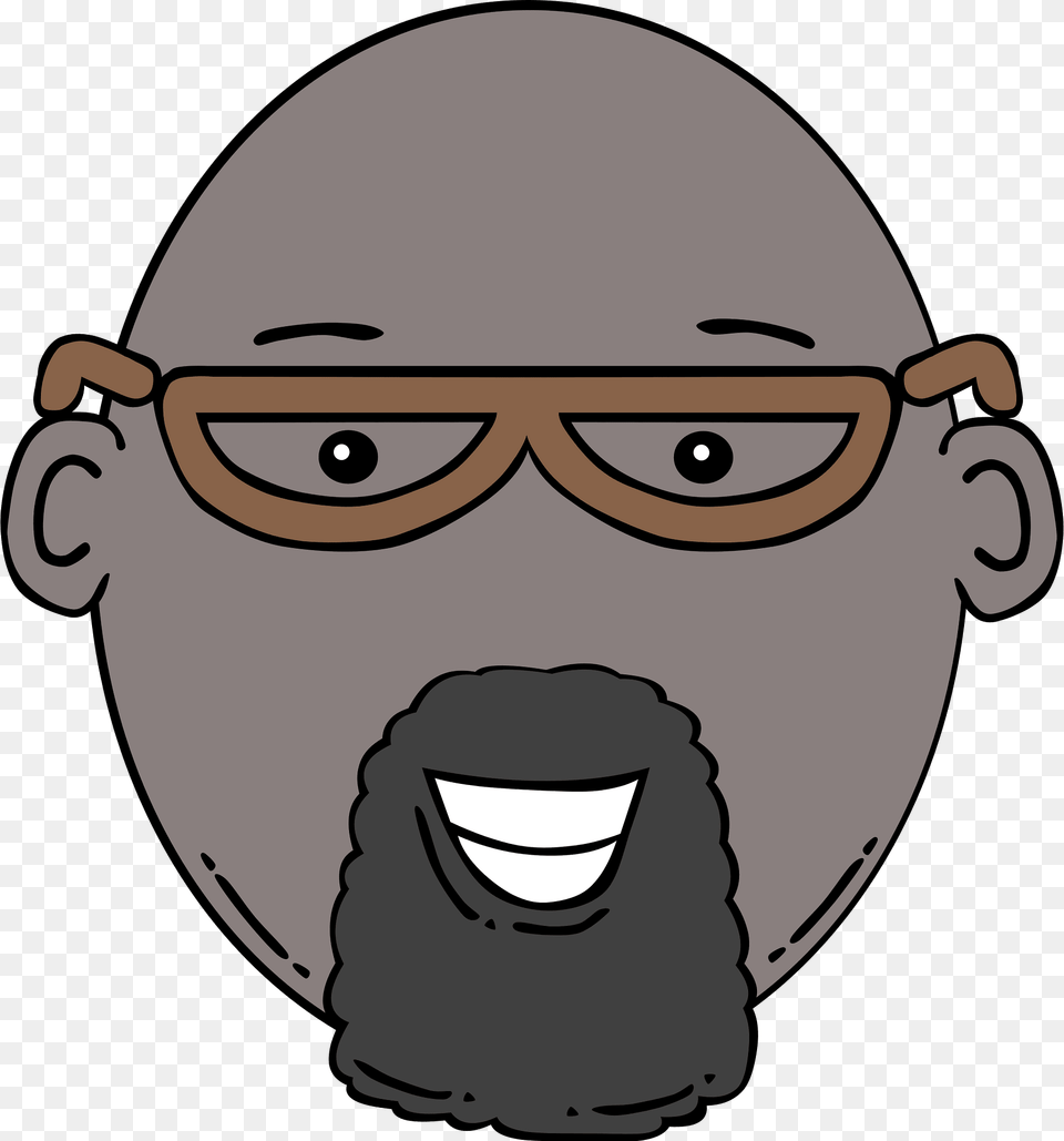 Goatee Clipart, Accessories, Glasses, Head, Person Free Png Download