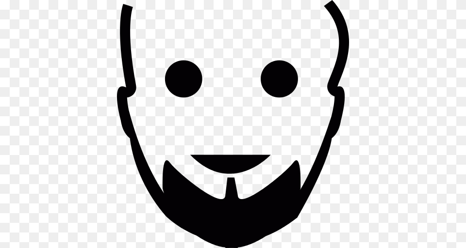 Goatee Icon, Mask Free Png Download