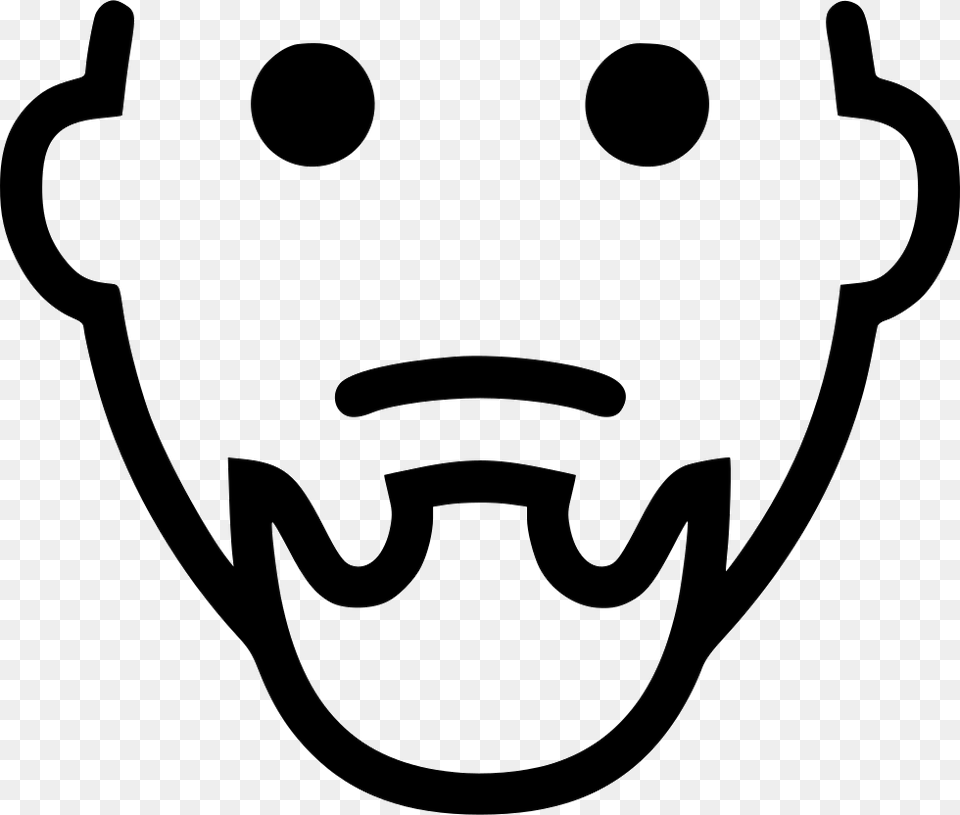Goatee Icon Free Download, Stencil, Smoke Pipe, Hockey, Ice Hockey Png Image