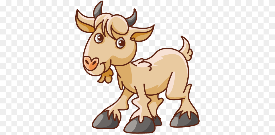 Goats Head Clipart Kawaii, Livestock, Animal, Mammal, Bull Free Png