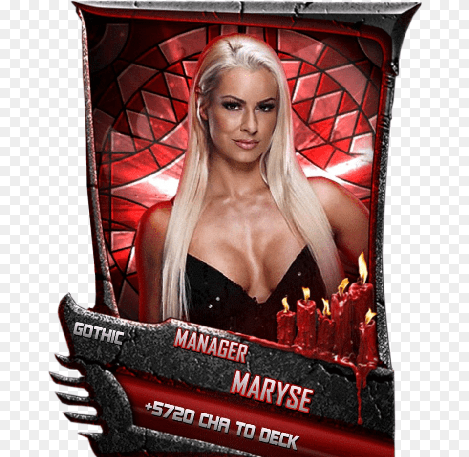 Gobbledy Gooker Wwe Supercard, Blonde, Person, Hair, Advertisement Free Png Download