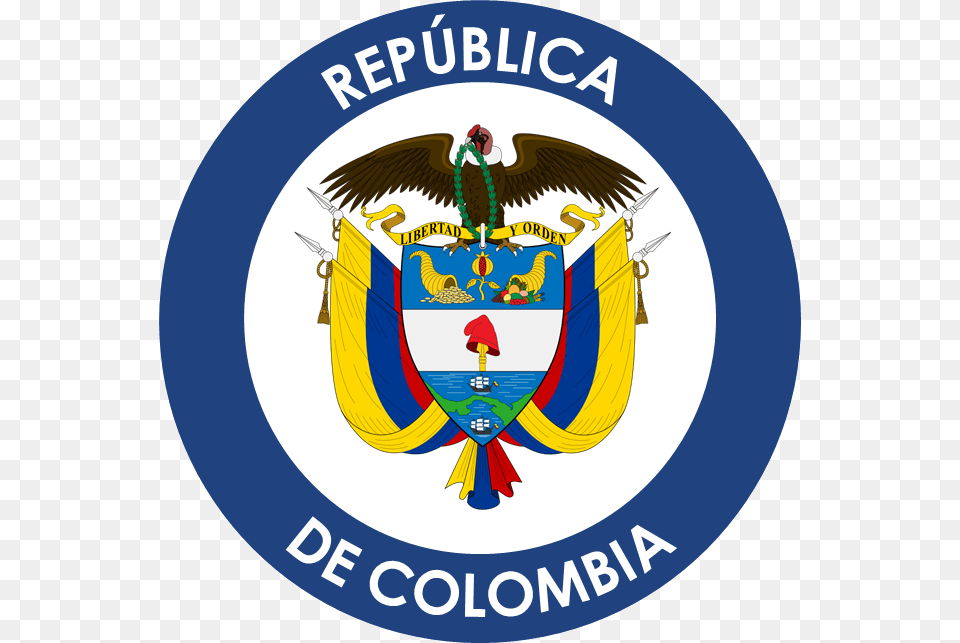 Gobierno De Colombia Ministerio De Salud De Colombia, Emblem, Logo, Symbol, Badge Png Image
