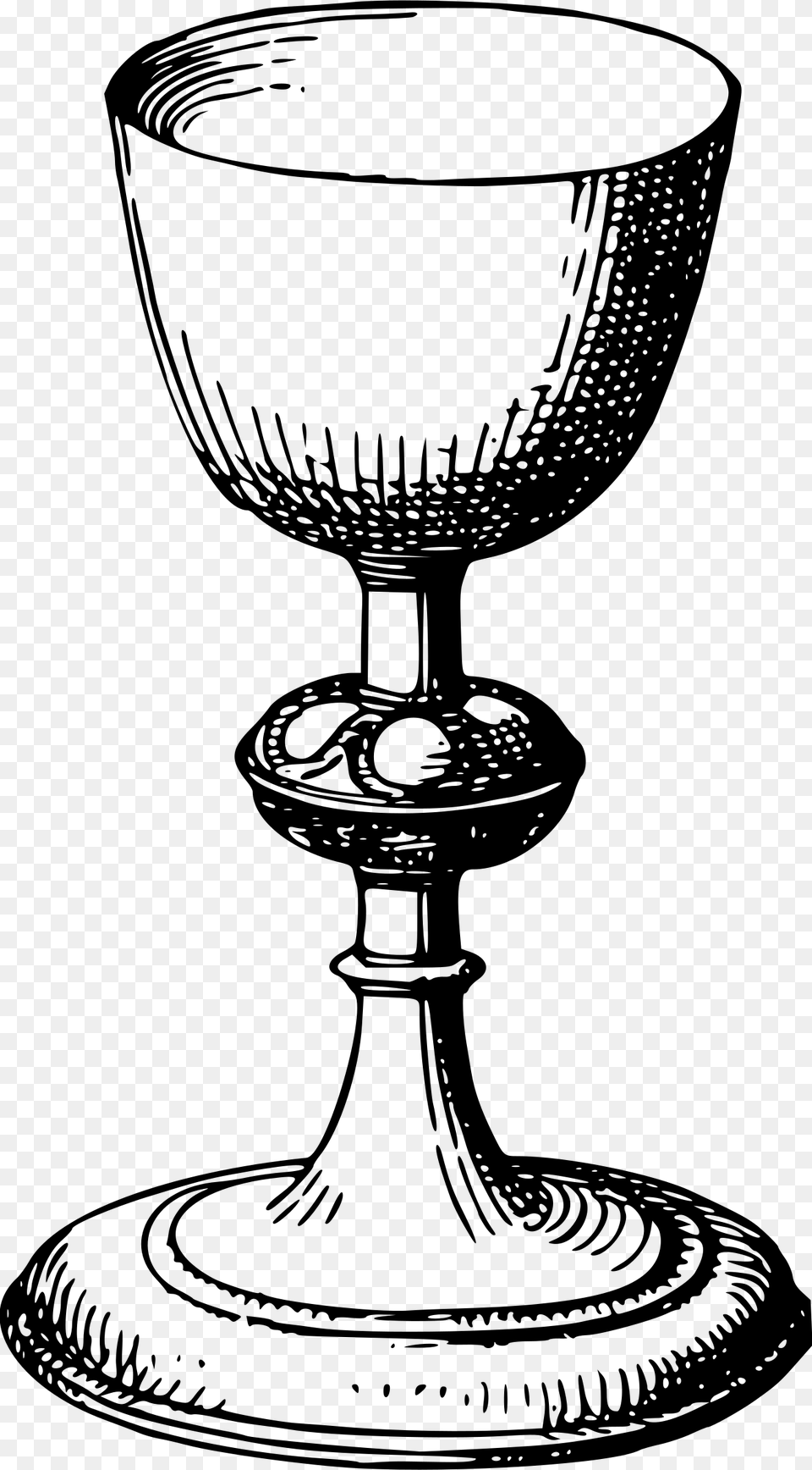 Goblet, Gray Free Png Download