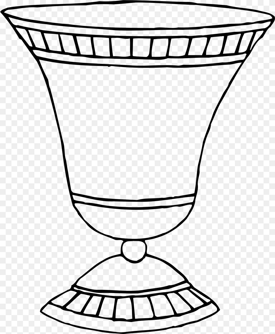 Goblet Clipart Free Clip Art, Gray Png