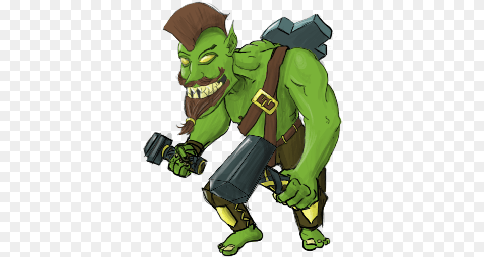 Goblin, Green, Man, Male, Person Free Png