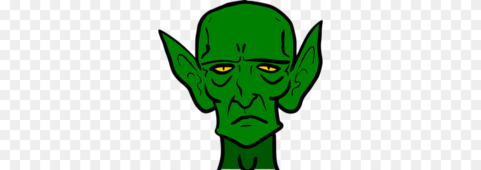 Goblin Alien, Green, Baby, Person Free Transparent Png