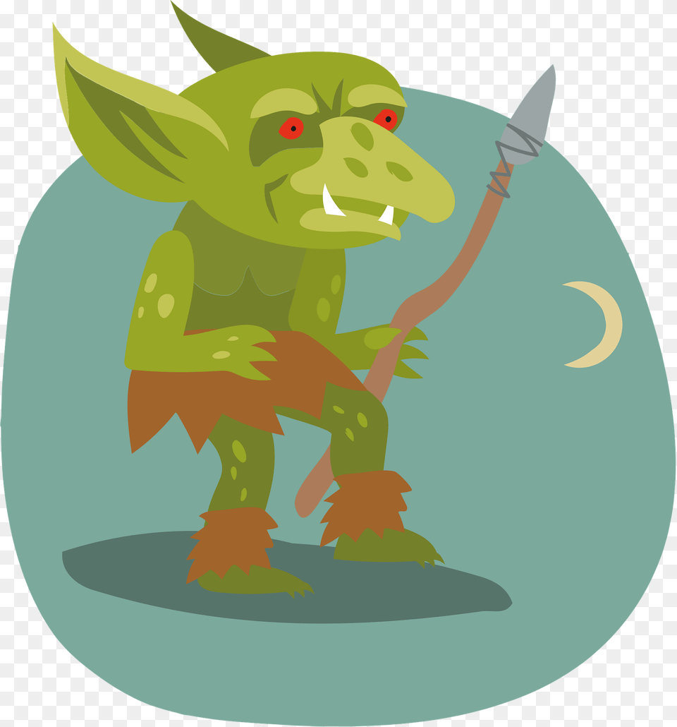 Goblin Clipart, Elf, Green, Art, Animal Png Image