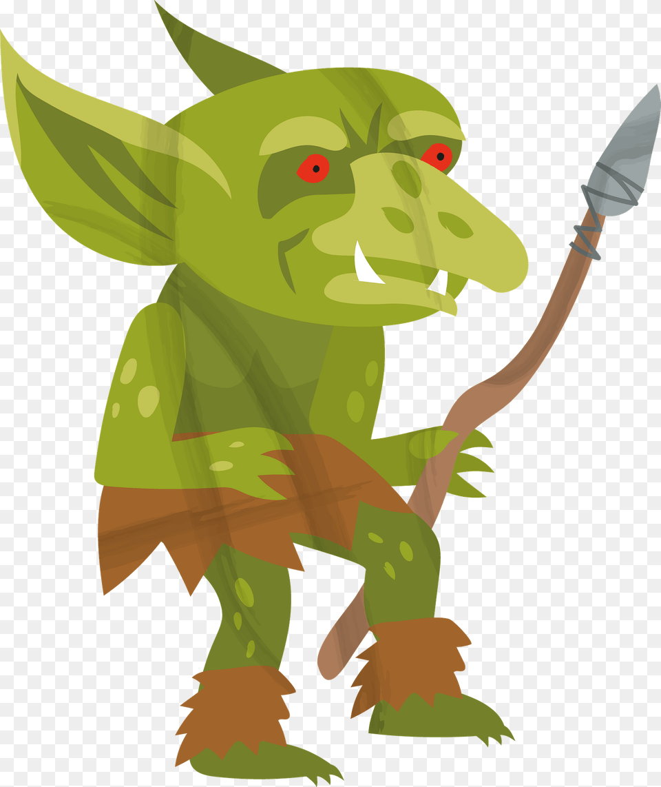 Goblin Clipart, Green, Elf Free Png Download