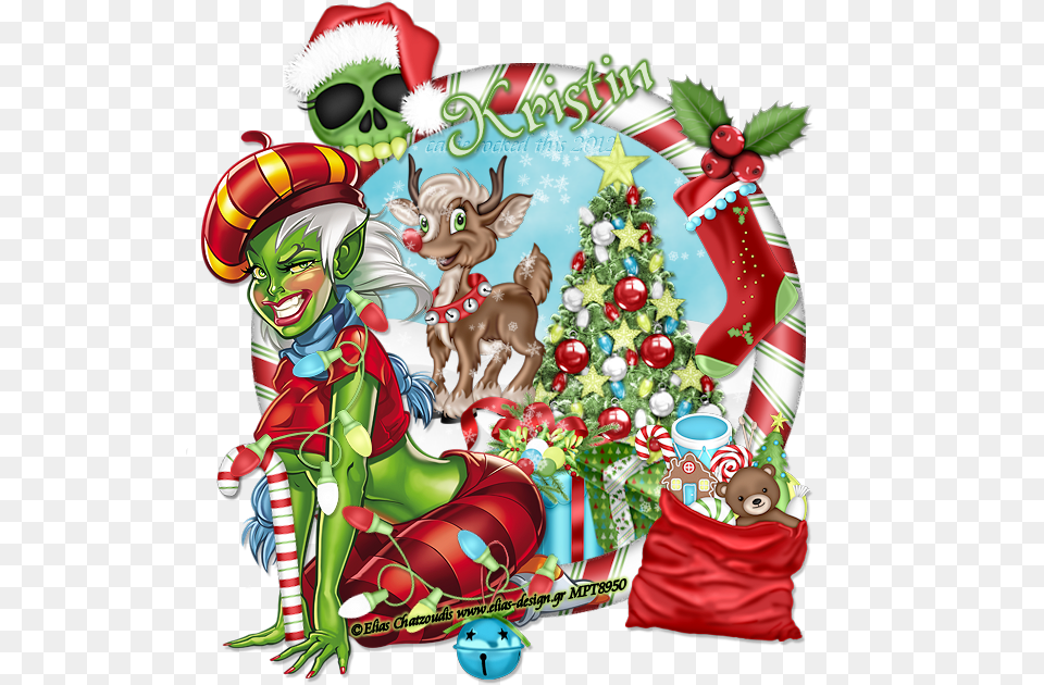Goblin Grinch Cartoon Clipart Full Size Clipart Christmas Elf, Face, Head, Person, Christmas Decorations Free Png