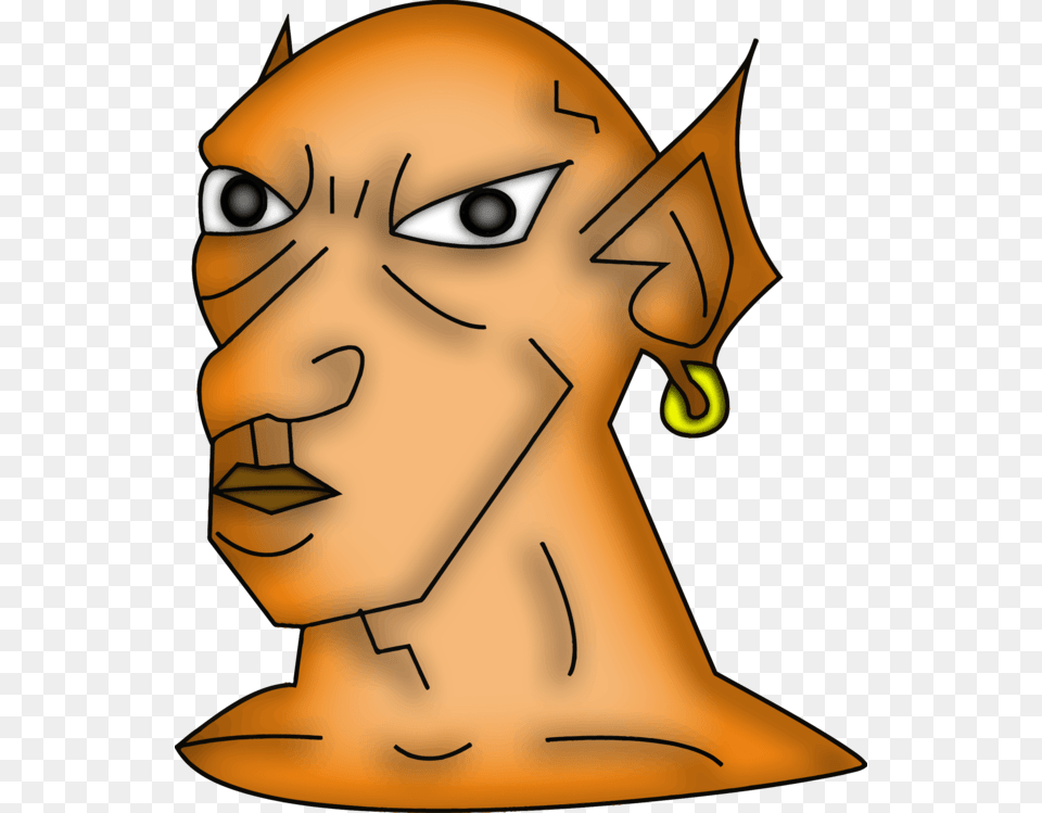 Goblin Half Orc Elf Can Stock Photo, Person, Head, Neck, Body Part Png Image
