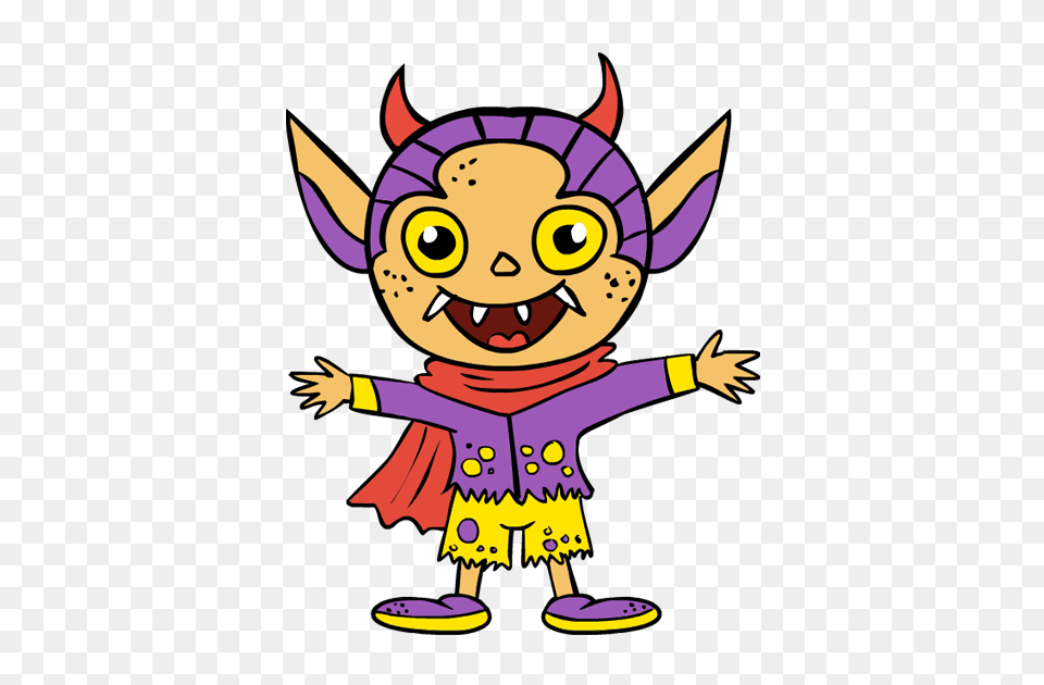 Goblin Halloween Clip Art Festival Collections, Baby, Person, Face, Head Free Png